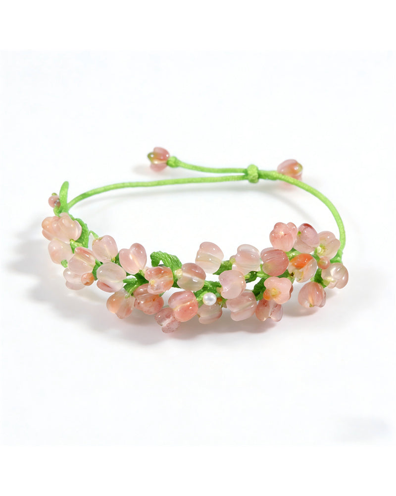 森の花飾り